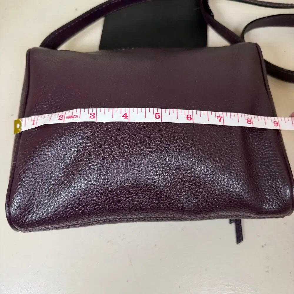 EUC Kate Spade New York Cobble Hill Cayli crossbody purse burgundy with COA
